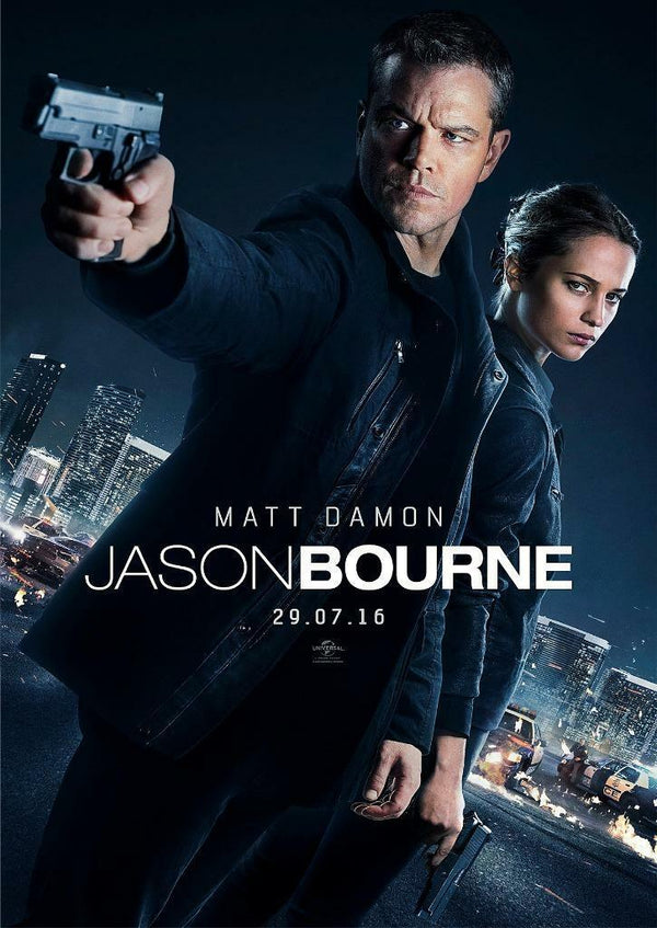 Jason Bourne 2016 Movie Poster