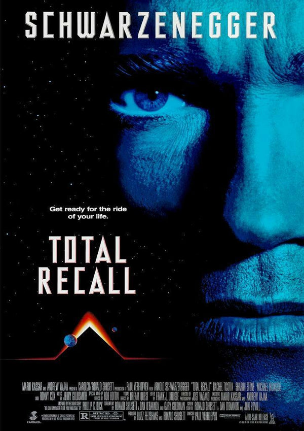 Total Recall 1990 Movie Poster