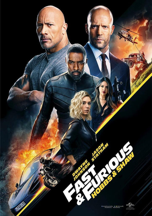 Hobbs And Shaw 2019 International Teaser Poster