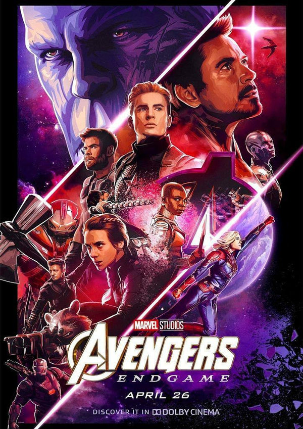 Marvel Avengers Endgame Dolby Movie Poster