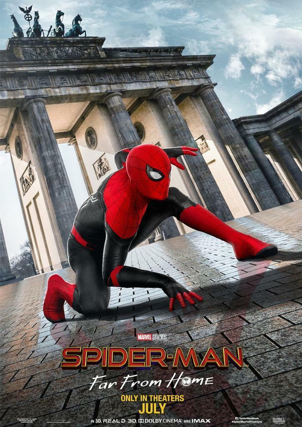 Spiderman Far From Home 2019 Berlin Teaser Poster