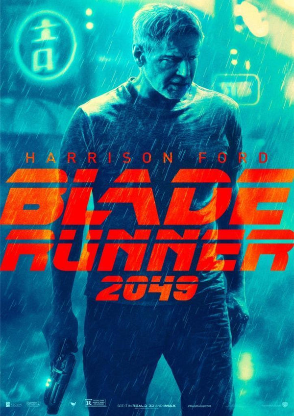 Blade Runner 2049 Harrison Ford Movie Poster Ver2