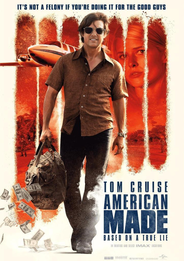 Tom Cruise - American Made Movie Poster