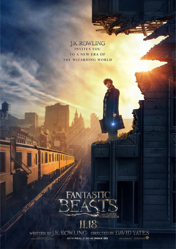 Fantastic Beasts And Where To Find Them Movie Poster Print