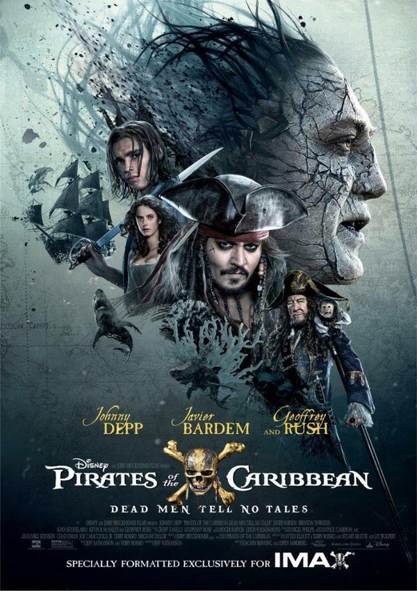 Pirates Of The Caribbean Dead Man Tell No Tales Imax Poster