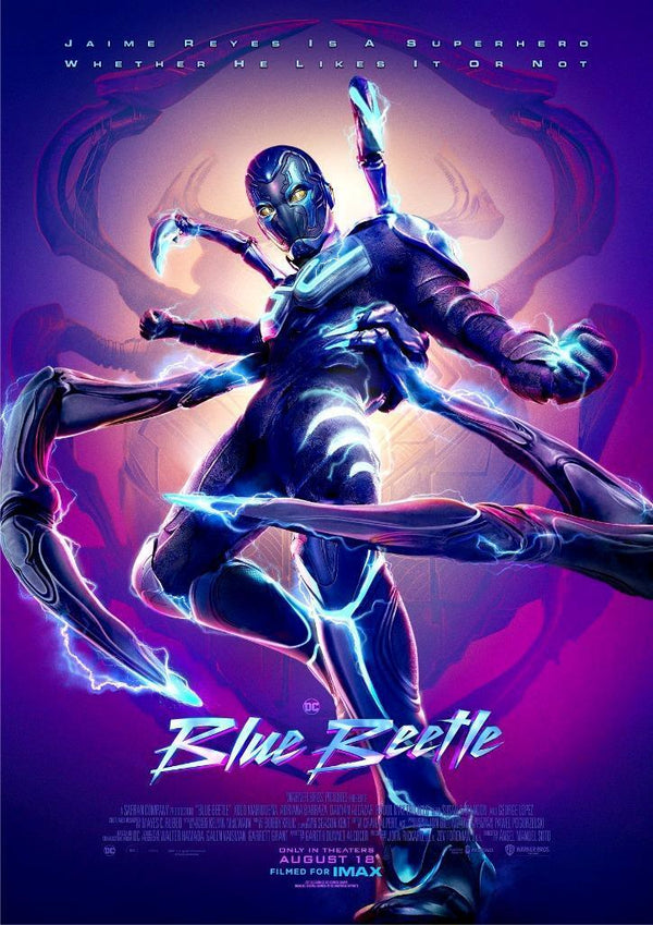 Blue Beetle 2023 Teaser Poster