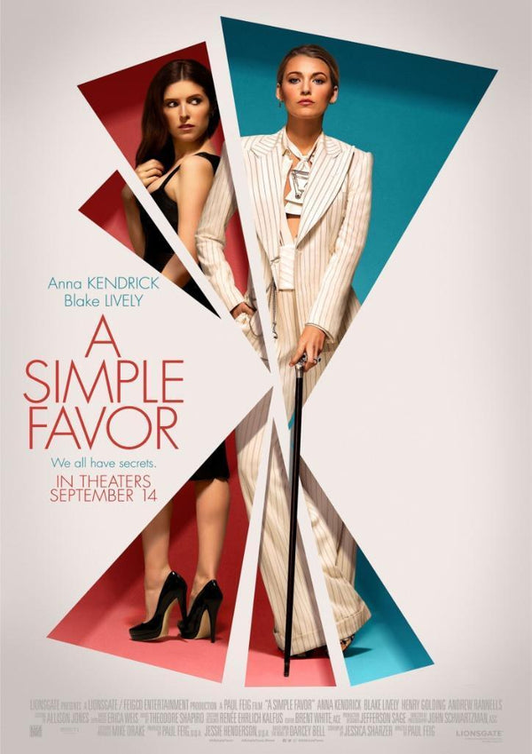 A Simple Favor Movie Poster