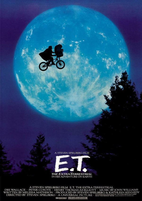 E.T. The Extra-Terrestrial 1982 Movie Poster