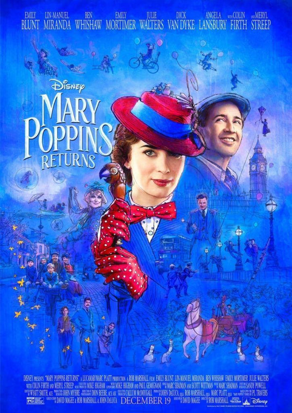 Mary Poppins 2018 Movie Poster