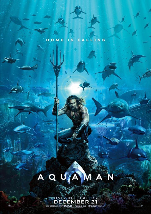 DC Aquaman Teaser Poster