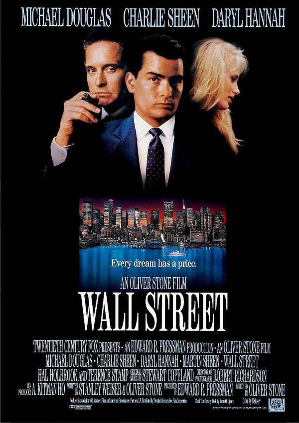 Wall Street 1987 Movie Poster