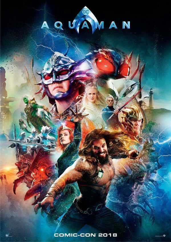 DC Aquaman Comic Con 2018 Poster