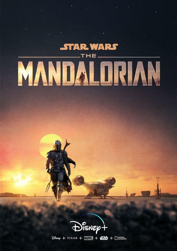 Star Wars The Mandalorian Series Poster