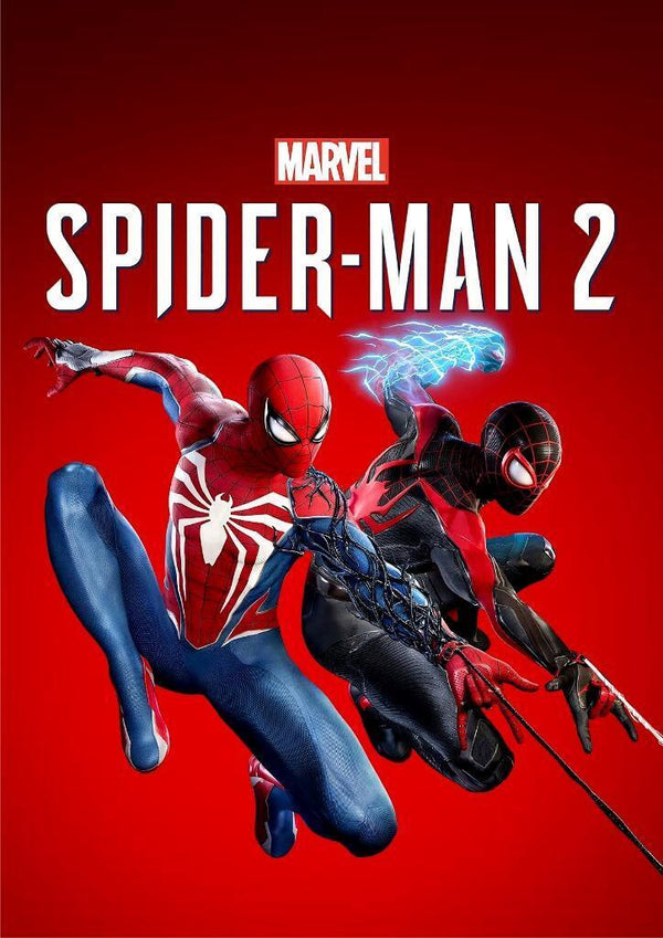 Marvel Spiderman 2 2023 Game Poster