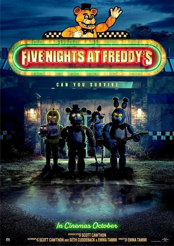 Five Nights At Freddys 2023 Movie Poster