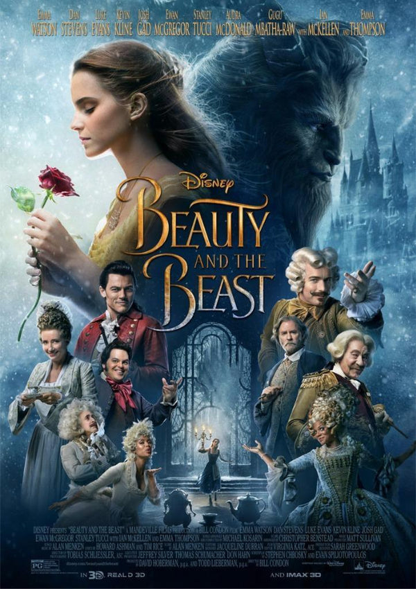 Beauty And The Beast 2017 Movie Poster Print