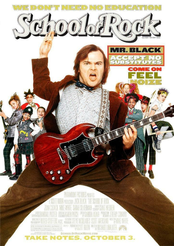 School Of Rock 2003 Movie Poster