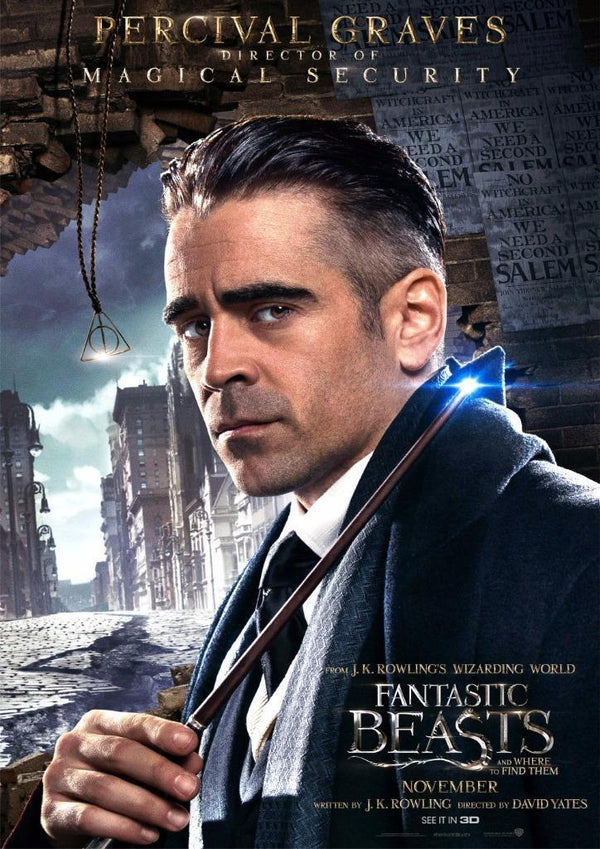 Fantastic Beasts And Where To Find Them Percival Graves Poster