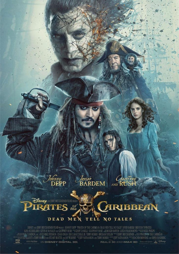 Pirates Of The Caribbean Dead Man Tell No Tales Movie Poster