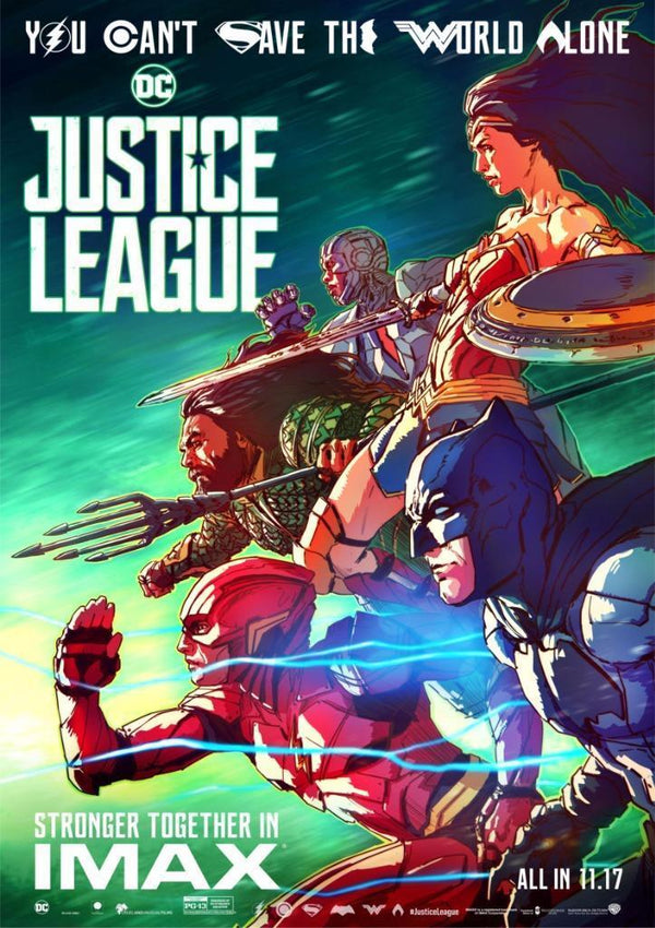 Justice League 2017 Imax Poster