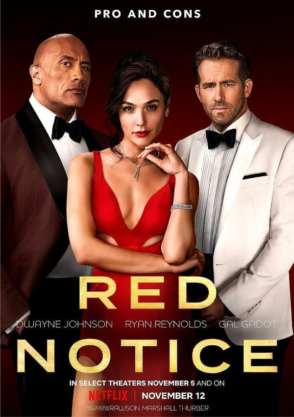 Red Notice 2021 Movie Poster