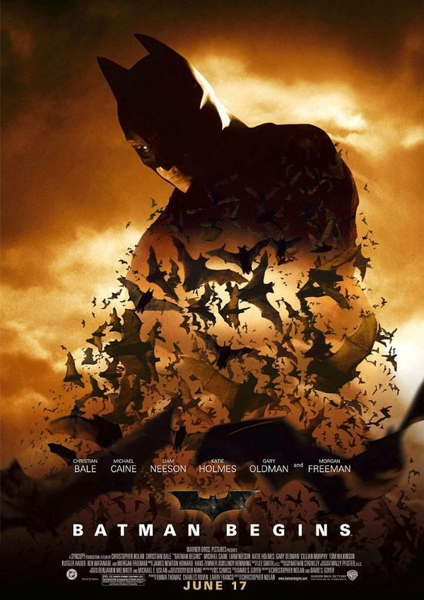 Batman Begins 2005 Movie Poster