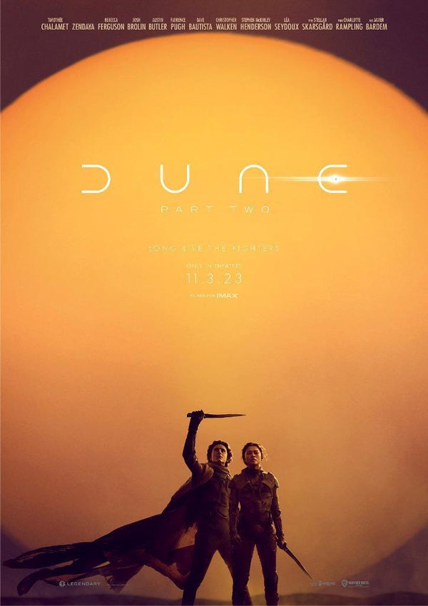 Dune Part Two 2023 Teaser Poster