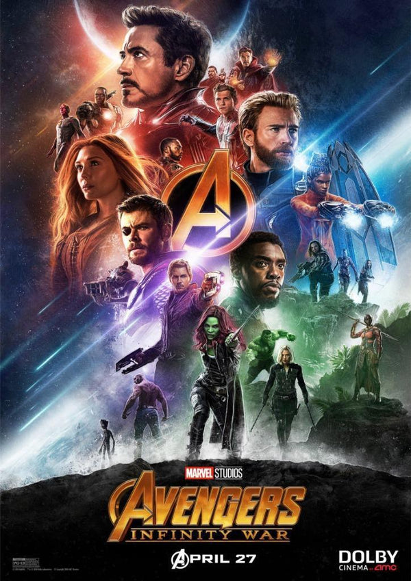 Marvel Avengers Infinity War Dolby Movie Poster