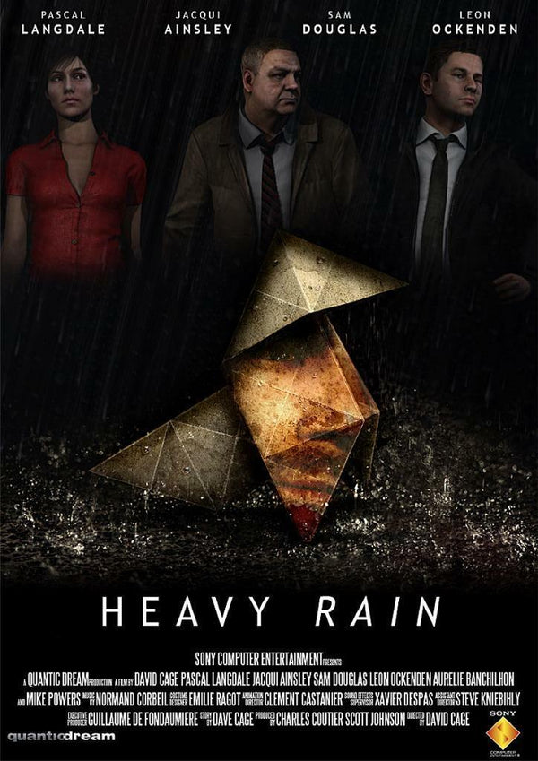 Heavy Rain 2010 Game Poster