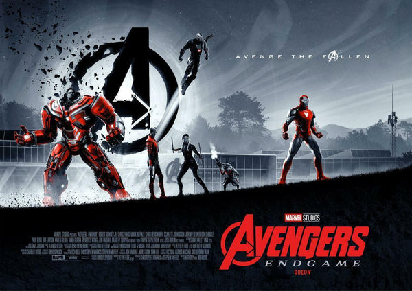 Marvel Avengers Endgame Odeon Movie Poster 1