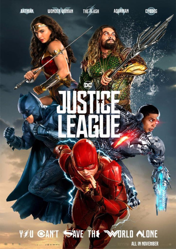 Justice League Movie Poster 2017