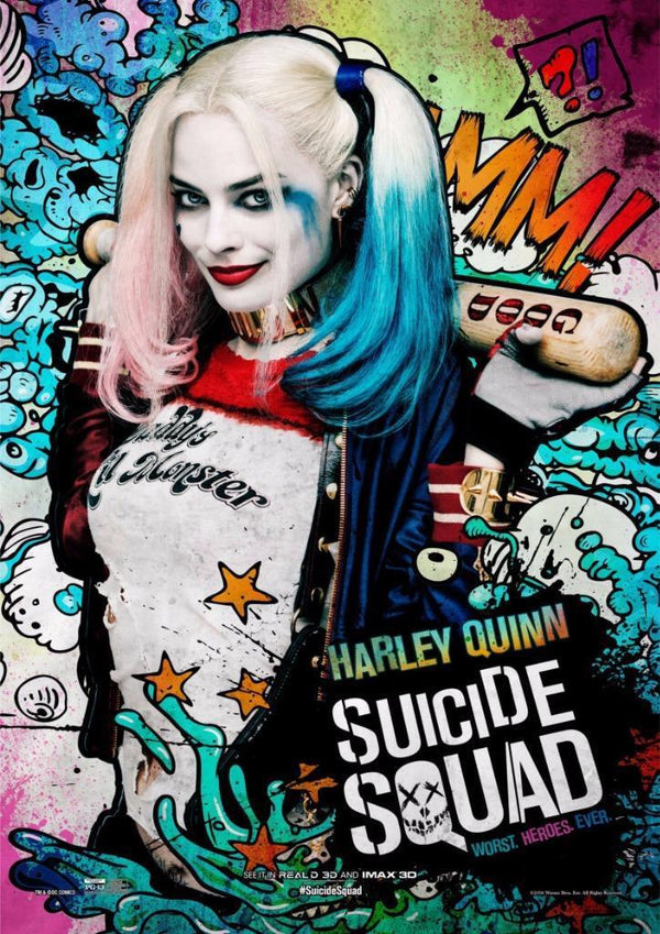 Margot Robbie - Harley Quinn Suicide Squad Movie Poster