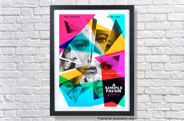 A Simple Favor 2018 Poster