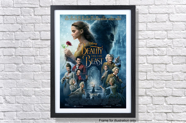 Beauty And The Beast 2017 Movie Poster Print