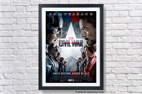 Captain America Civil War 2016 Movie Poster