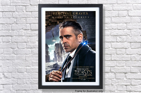 Fantastic Beasts And Where To Find Them Percival Graves Poster