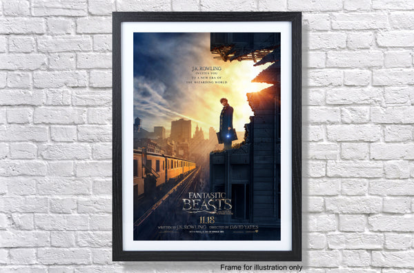 Fantastic Beasts And Where To Find Them Movie Poster Print