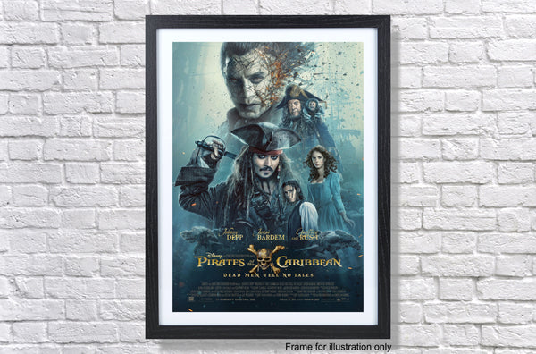 Pirates Of The Caribbean Dead Man Tell No Tales Movie Poster