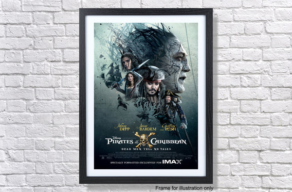 Pirates Of The Caribbean Dead Man Tell No Tales Imax Poster