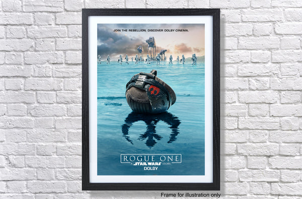 Star Wars Rogue One Dolby Cinema Poster