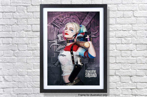 Harley Quinn Suicide Squad Movie Poster