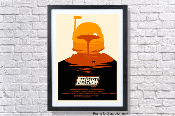 Star Wars The Empire Strikes Back Art Poster Print