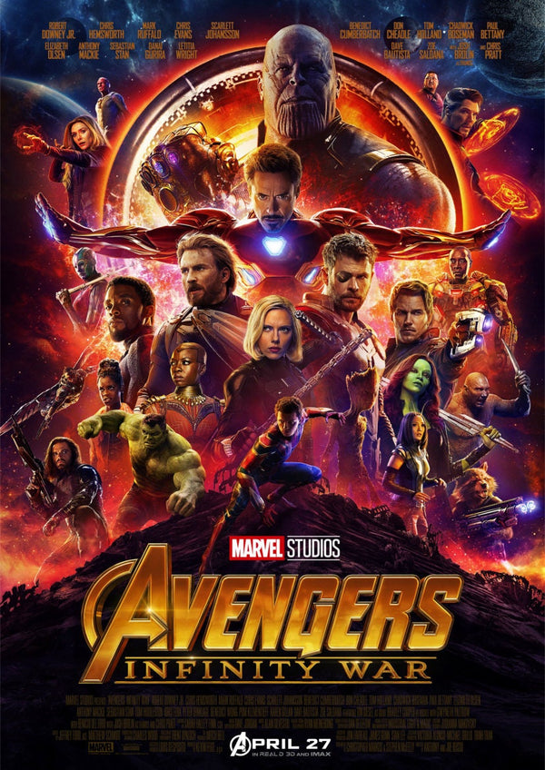 Marvel Avengers Infinity War Movie Poster