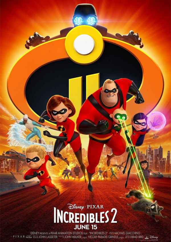 The Incredibles 2 Movie Poster