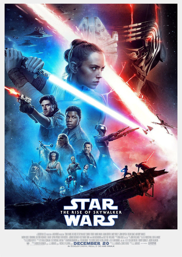 Star Wars The Rise Of Skywalker 2019 Movie Poster