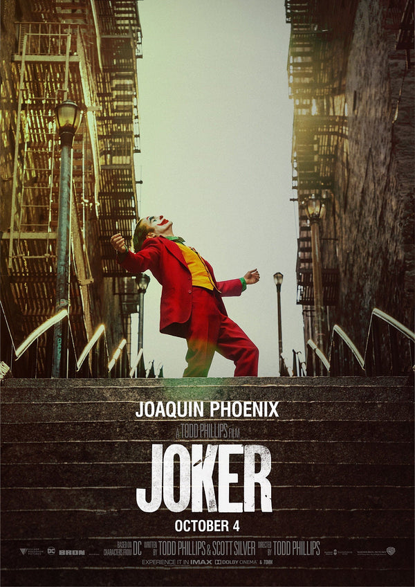 Joker 2019 Movie Poster Joaquin Phoenix