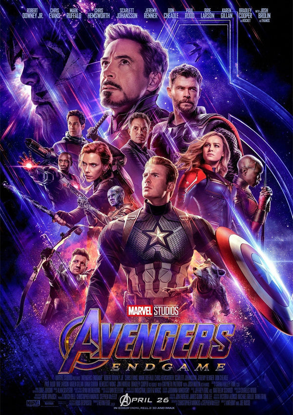 Marvel Avengers Endgame Movie Poster