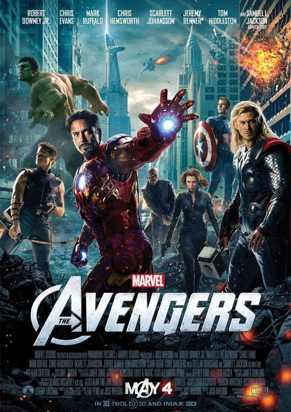 Marvel Avengers Assemble 2012 Movie Poster