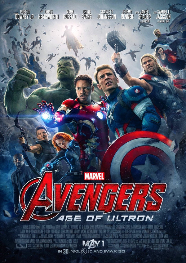 Marvel Avengers Age Of Ultron 2015 Movie Poster