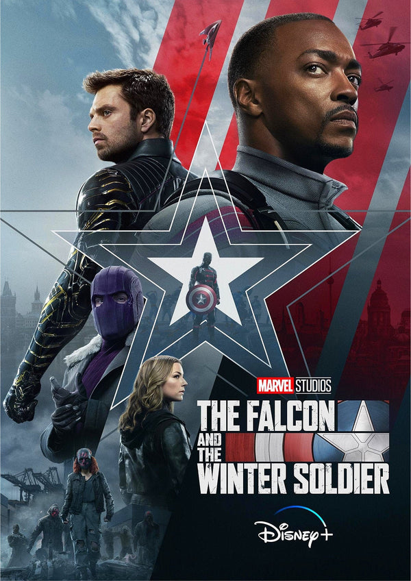 Disney The Falcon And The Winter Soldier 2021 Series Poster